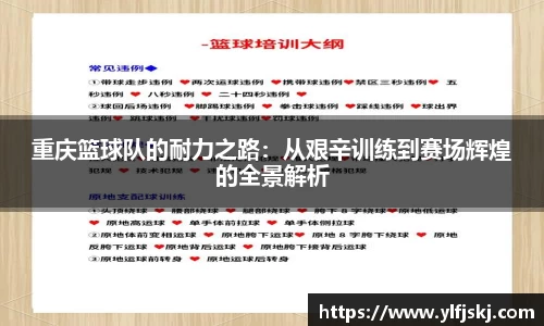 重庆篮球队的耐力之路：从艰辛训练到赛场辉煌的全景解析